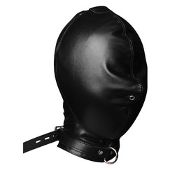 Black Marie（ブラックマリー）Leather Choke Mask-呼吸制御マスク-　■