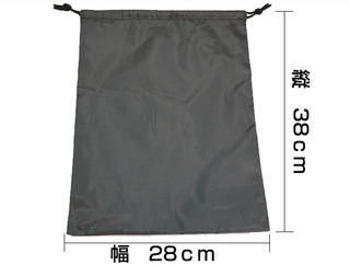 トイ巾着(L)ブラック