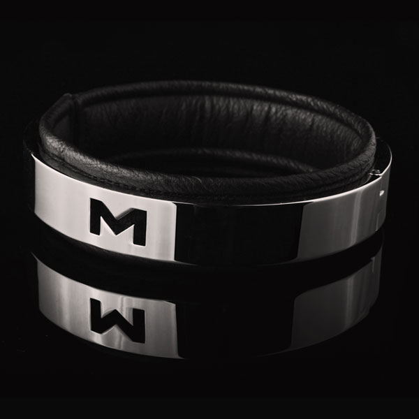 Black Marie（ブラックマリー）Iron Leather Choker-金属首輪 本革と合金- □｜ぴゅあらば購買部