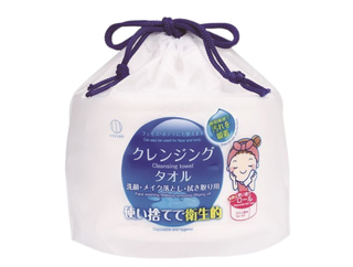 使い捨てクレンジングタオル