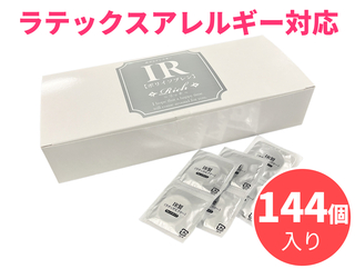 リッチ IR製 コンドーム 0.05mm ラテックスフリー Mサイズ 144個入